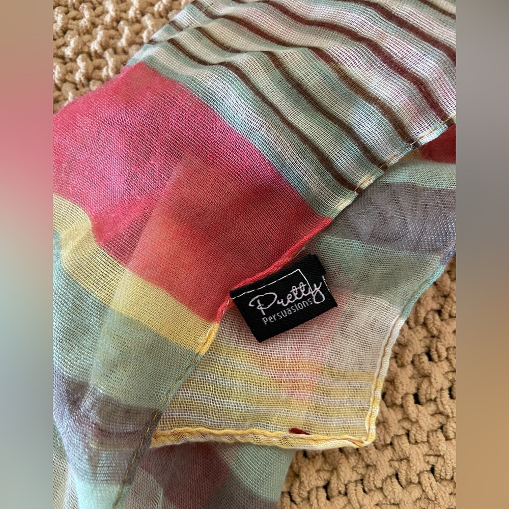 Pretty persuasion scarf